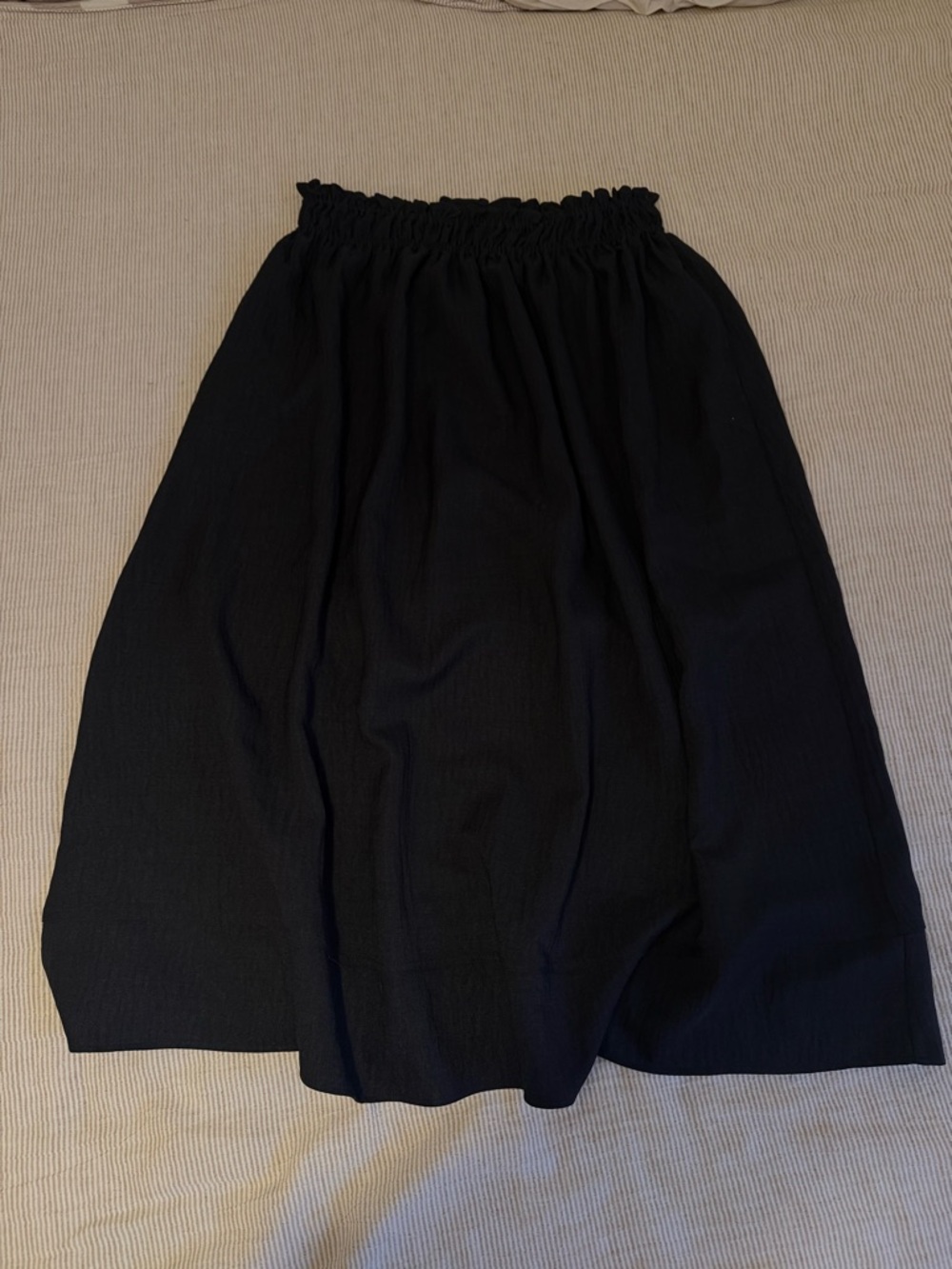 Max Studio Black Midi Skirt